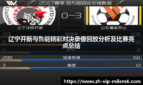 辽宁开新与鲁能精彩对决录像回放分析及比赛亮点总结